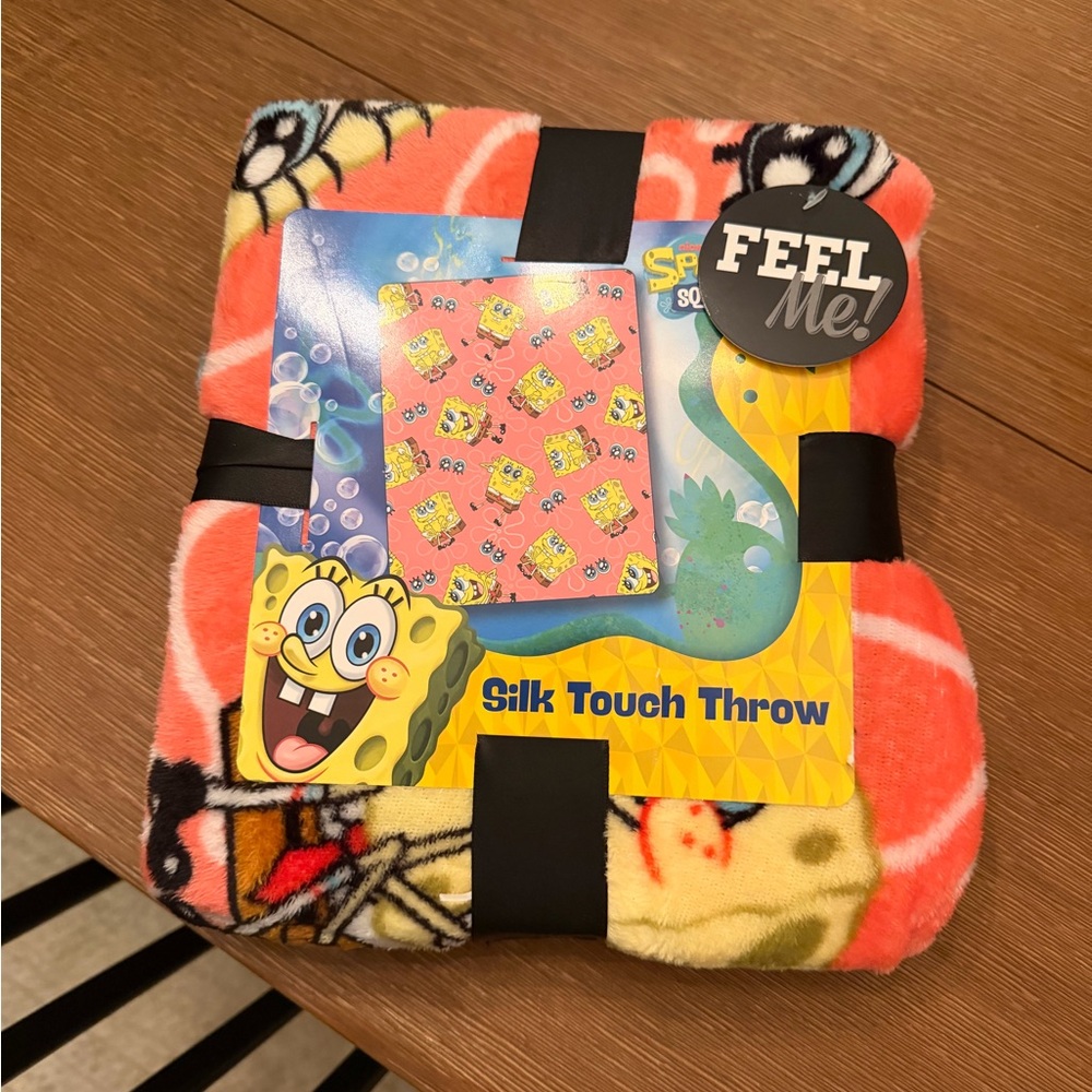 SpongeBob Silk Touch Throw - Bold Multicolor